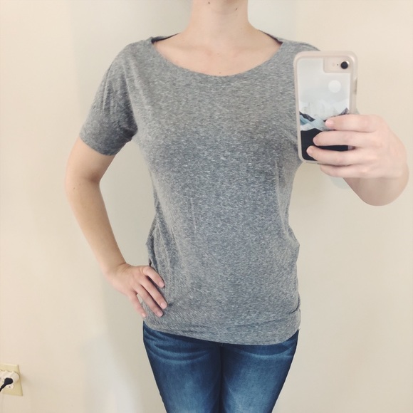 Urban Outfitters Tops - CLEARANCE Urban Outfitters wide neck gray tee